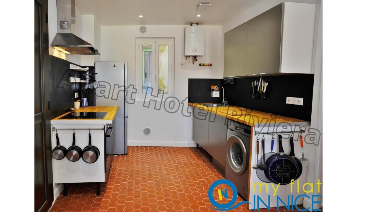 Aparthotel Riviera - Sea View - Amazing Large 3 Bedrooms With Sea View Ac - Old Town- Promenade Des Anglais Nice Exteriör bild