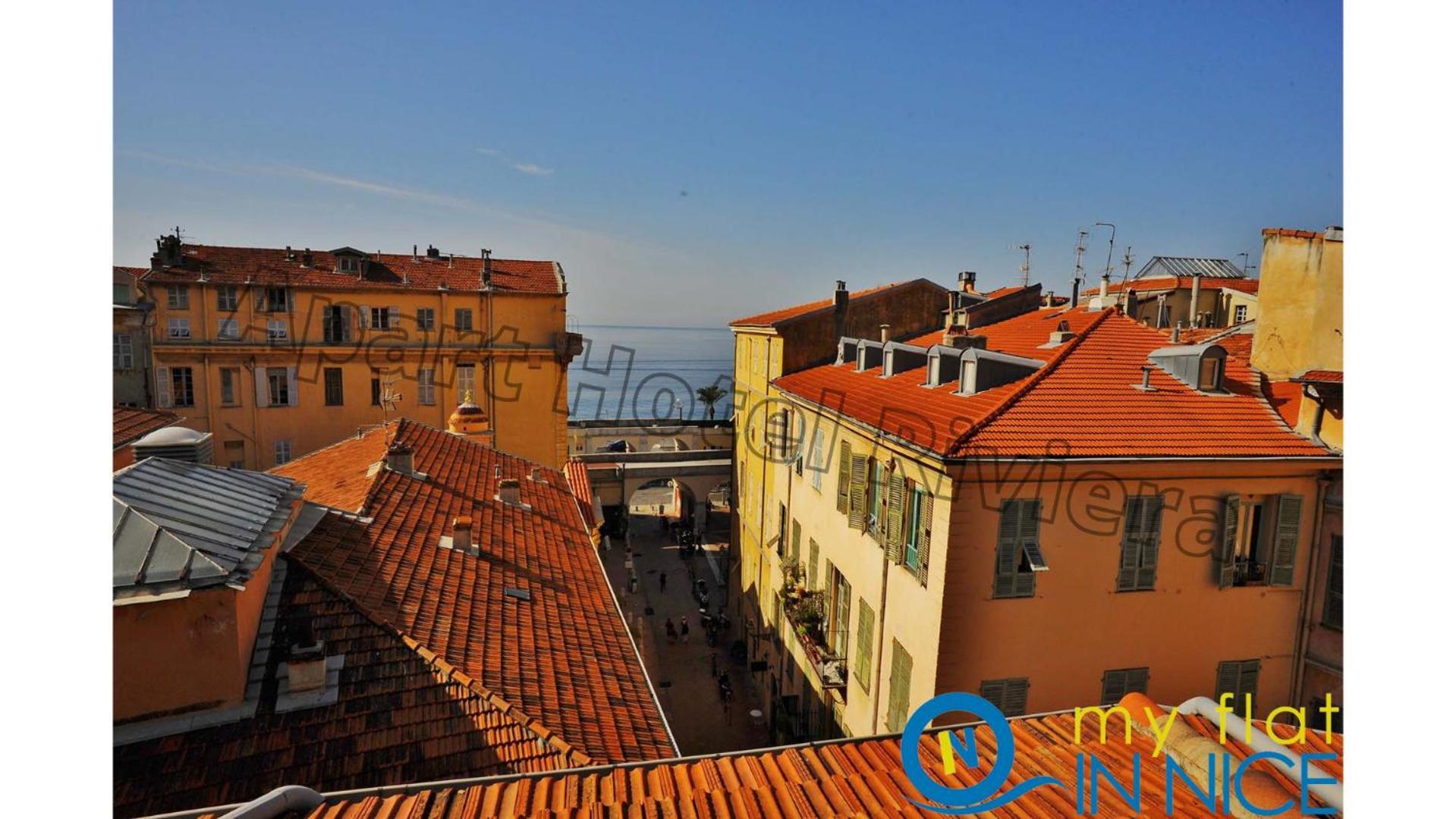 Aparthotel Riviera - Sea View - Amazing Large 3 Bedrooms With Sea View Ac - Old Town- Promenade Des Anglais Nice Exteriör bild